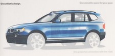 BMW X3 SUV Lounge Prospekt Brochure 2003 USA AP