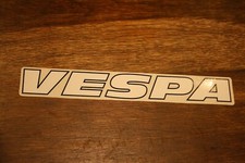 Original Motorrad Aufkleber Vespa Schriftzug ca. 1989