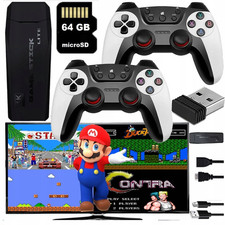 30000+ TV Spielkonsole Videospielkonsole TV Retro Konsole w. 2 Gamepad-DHL