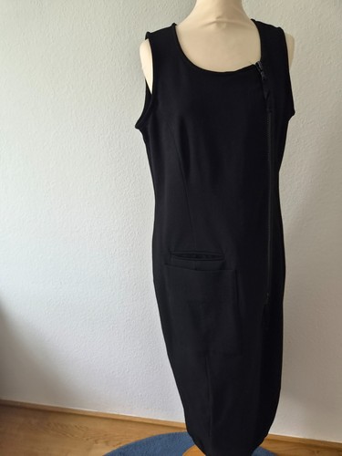 Rundholz trägerkleid schwarz - rundholz,