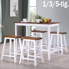 1/3/5stk. Bartisch Barhocker MDF Bartresen Stehtisch Hocker Tresentisch Barstuhl