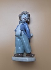 Porzellan Figur Clown mit