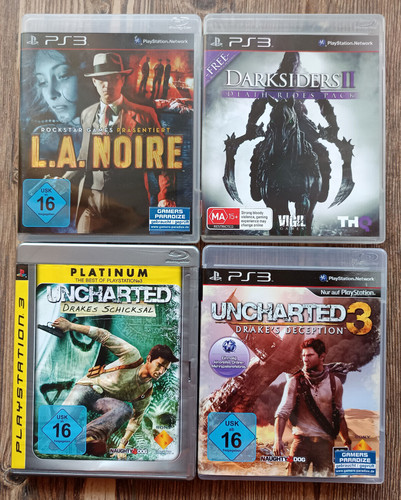 Ps3 konvolut noire - 4x, +