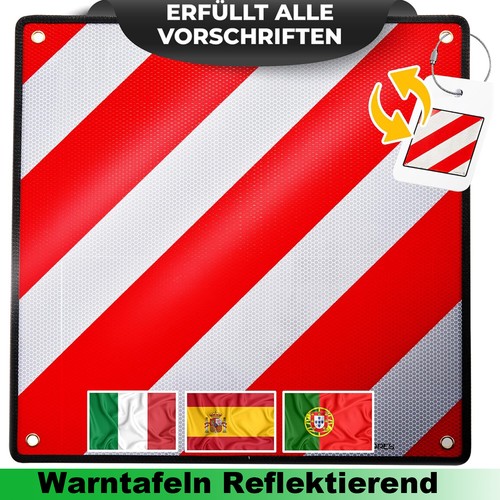 Warntafel reflektierend 2in1 - warntafel,