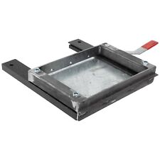 Kornschieber zum Selbsteinbau verzinkt Rahmen schwarz 300x250mm 