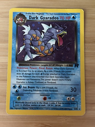 Pokémon tcg dark gyrados holo - tcg,