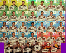 Rewe Glitzer Sammelkarten WM