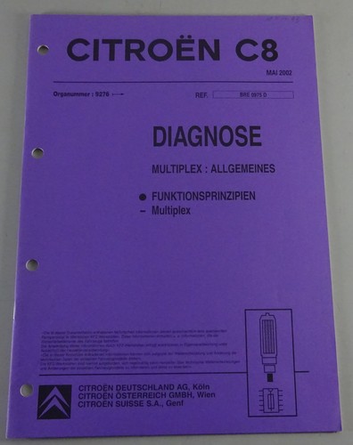 Werkstatthandbuch citroen - citroen, c8