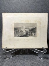 Die Eisenbahn-Brücke im