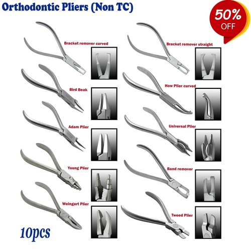 Set von kieferorthopädie - set,