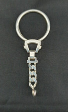 Schlüsselring mit Kette/massiv Silber/925/ca. 7,5g
