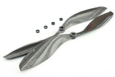 Carbon CFK Luftschrauben 10x4,7 rechts & links (CW & CCW) Propeller Set