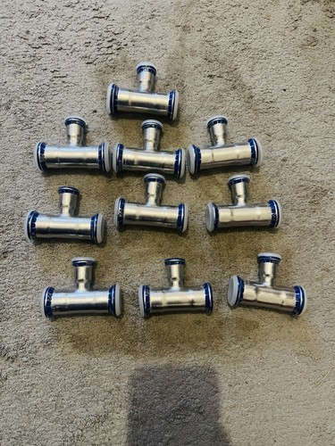 10x geberit mapress edelstahl - 10x,