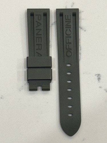 Panerai 22mm grünes kautschuk - 22mm,