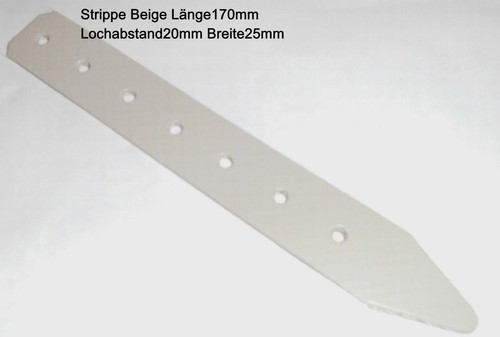 Strippe beige länge 170 - strippe, länge=170