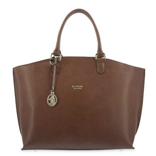 Damen leder shopper - leder, tasche