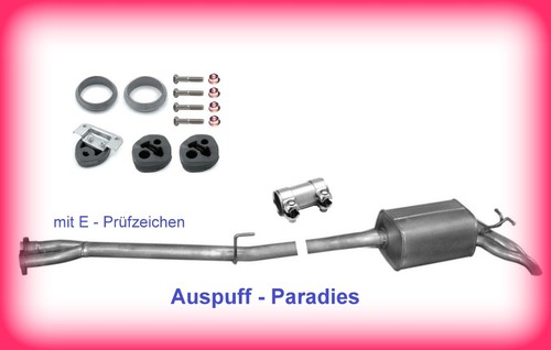Abgasanlage schalldämpfer - abgasanlage,
