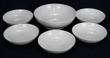 6x Seltmann Weiden wohl Rondo Liane Weiss Schalen Schälchen Set Salatschale