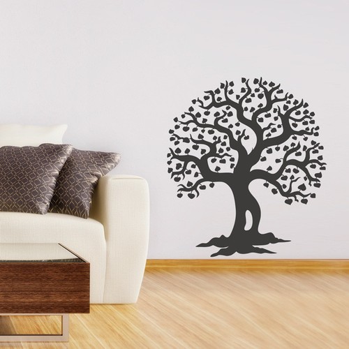 Wandtattoo herzchenbaum - ,