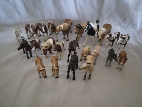 24x schleich pferde fohlen - schleich,