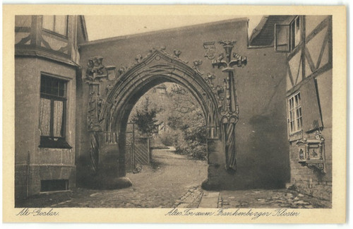 Ansichtskarte goslar harz - goslar/harz,