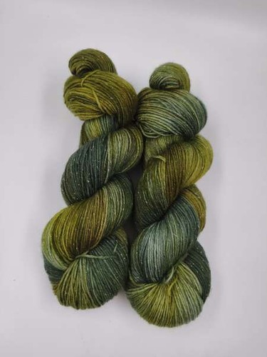 Handgefärbte silber merino - silber,