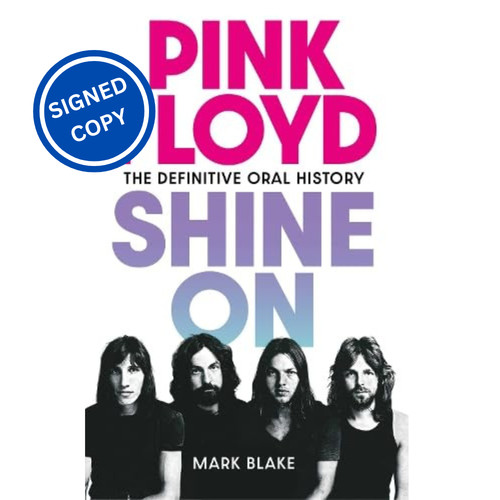 Signed book pink floyd - signed, shine