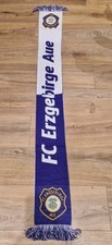 FC Erzgebirge Aue Fanschal mit Fransen " Zwei gekreuzte Hämmer " ⚽️⚽️⚽️