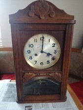 Älterer Regulator Stubenuhr Löwe U. M. Sammler Dachbodenfund Nachlass