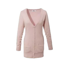 Strickjacke lang mit taschen - strickjacke,