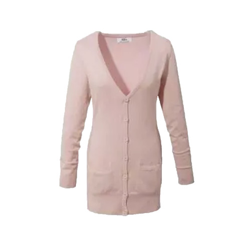Strickjacke lang mit taschen - lang,