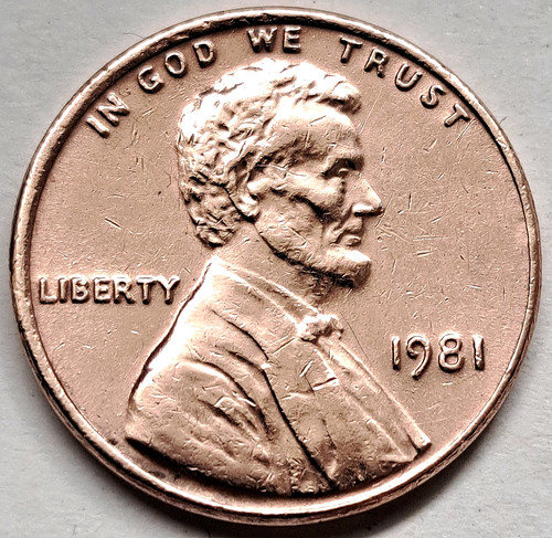 Usa cent 1981 kupfer zink - cent, 1981,