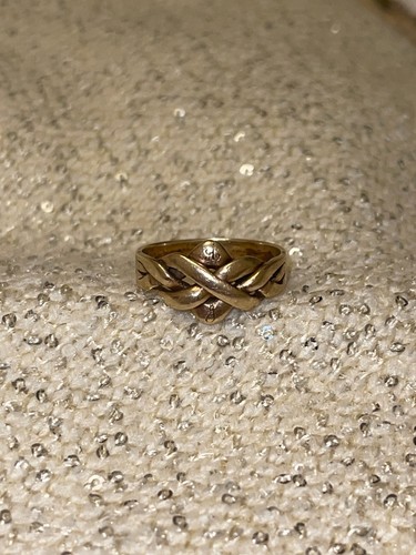 Gedrehter puzzle ring - 9, kt