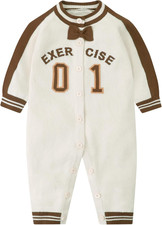 JiAmy Baby gestrickt Strampler, Baby gestrickt Outfits Neugeborenes Jumpsuit Kle