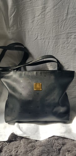 Mcm shopper handtasche schwarz - mcm,