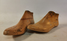 antike Schuhleisten Schuster Leisten Holzschuh Fagus D.P. Schuhmacher Deko #2