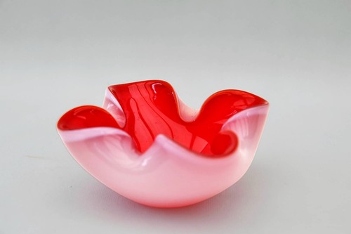 Murano glas schale überfang - schale,
