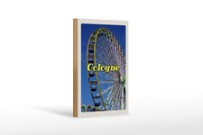 Holzschild 12x18cm Köln