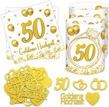 Stück servietten goldene - 20,