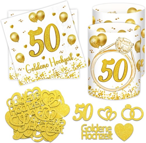 Stück servietten goldene - stück,