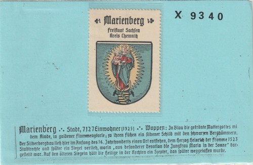 Reklamemarke wappen von - wappen,