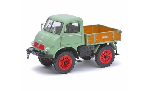 Mercedes benz unimog 401 grün - mercedes-benz,