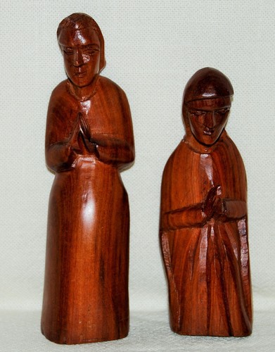 Alte krippenfiguren heilige - krippenfiguren,