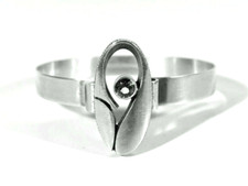 STEN & LAINE Finnland Silber Bergkristall Armreif 1986 °°