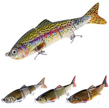 Wobbler Köder Crankbait Angelköder für Forelle Döbel Hecht Zander Barsch Wels 