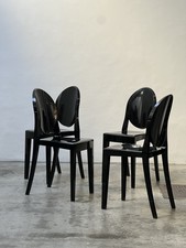 Philippe Starck Victoria Ghost Kartell Design Chair Schwarz Black 1/4
