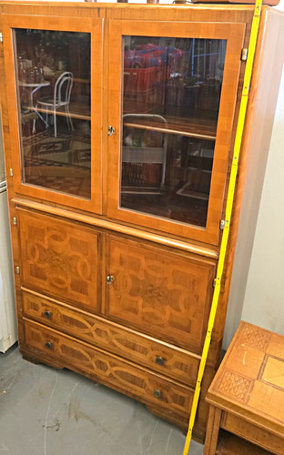 Vitrinenschrank holz glas - vitrinenschrank, holz/glas