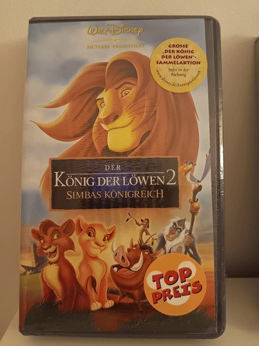Walt disney vhs könig der - vhs,