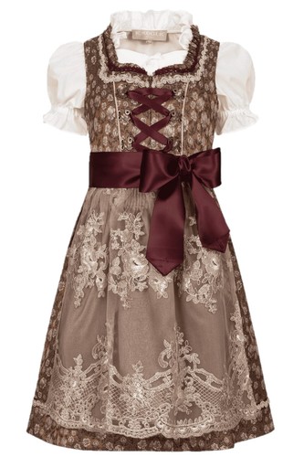 Kinderdirndl set esme braun - esme,