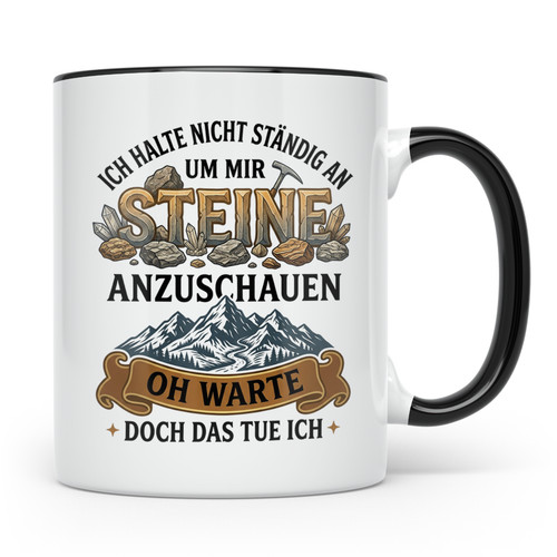 Steinsammler tasse geologe - steinsammler,
